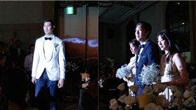 毛加恩婚禮伴郎,郭雪芙／讀者提供