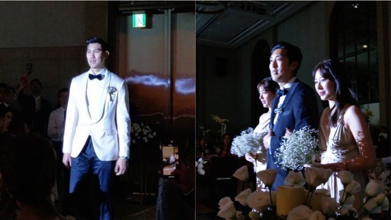 毛加恩婚禮伴郎,郭雪芙／讀者提供