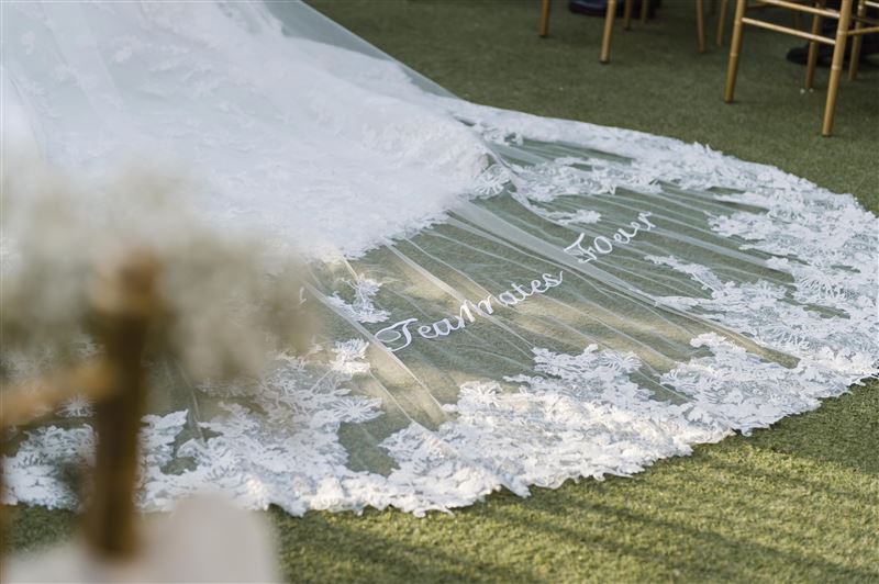 毛加恩,羅雯,婚禮。圖／傑星傳播有限公司提供