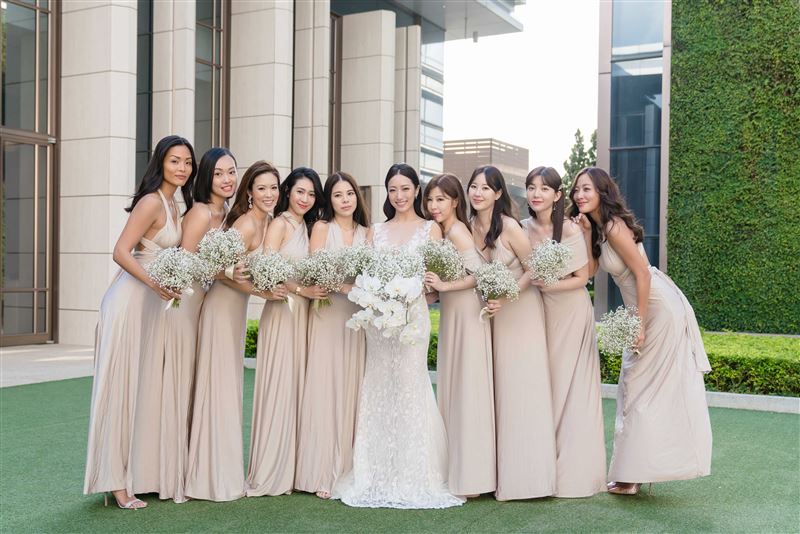 毛加恩,羅雯,婚禮。圖／傑星傳播有限公司提供