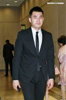 毛加恩大婚 賓客林曜晟（博焱）大淚崩。圖／記者林士傑攝影