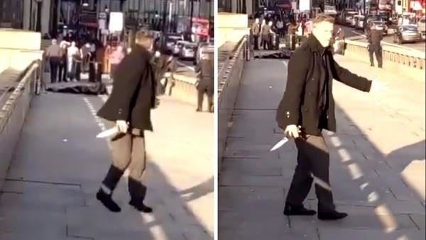 英雄曝光！西裝男奪刀制伏倫敦橋惡徒