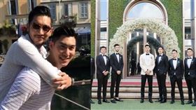 毛加恩,羅雯,婚禮。圖／傑星傳播有限公司提供,臉書