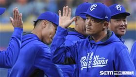 富邦悍將張建銘 圖／記者林敬旻攝