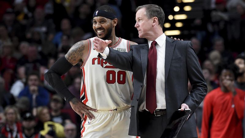 NBA／甜瓜首度雙十　拓荒者3連勝