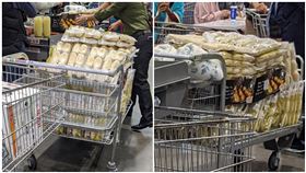 好市多黑購節湧喪屍！他搶嘸「5元神物」　瞄前面推車哭了（翻攝自Costco好市多 商品經驗老實說）