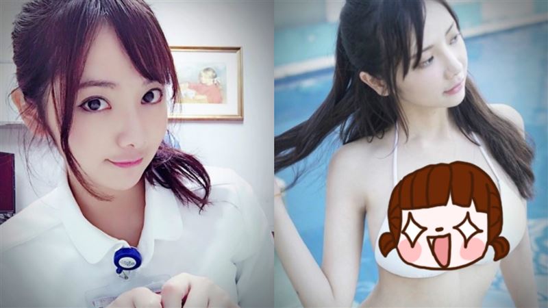 護理正妹「雪白辣照」！讓網友都病了