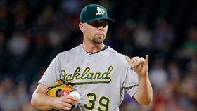 ▲洋基有意爭取運動家終結者崔南（Blake Treinen）。（圖／美聯社／達志影像）