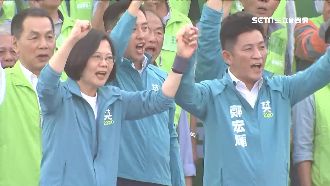 蔡英文新竹當母雞！力挺鄭宏輝進立院