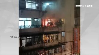 公寓竄烈焰　鄰驚見「在家燒神像衣」