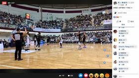 ▲夢想家主場首戰轉播出包，領隊陳建州臉書開直播。（圖／翻攝自陳建州臉書）