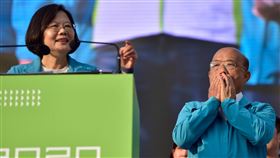 蔡英文、蘇貞昌（蔡英文競選連任辦公室提供）