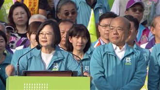 蔡英文提到這件事　讓蘇貞昌台上淚崩