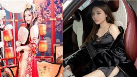 Queena莙莙擔任古箏兼小阮手。（圖／翻攝自莙莙Queena莙莙IG）