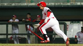 ▲味全龍劉基鴻敲出陽春砲（圖／中華職棒提供）