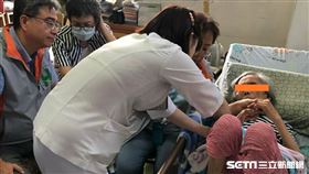 年近90歲的黃奶奶（化名）在居家醫療團隊的照護下，順利治好壓瘡。（圖／台北市聯合醫院提供）