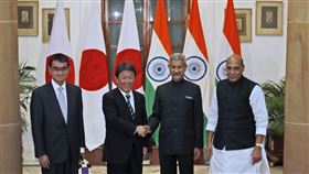 中國海洋行動擴大！日本、印度首度2加2會談加強安保合作（圖／美聯社／達志影像）

