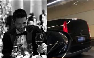 高以翔水晶棺回台！粉絲追車喊不要走