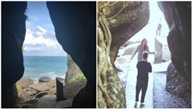 爆廢公社公開版，宜蘭一線天打卡拍照，有媽媽遇到情侶檔佔景猛拍，還轟走孩子，讓大家氣憤不已。（圖／翻攝自爆廢公社公開版）