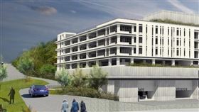 鄭文燦出席「桃園區大有地區立體停車場新建工程」開工典禮，逐步滿足市民停車需求（圖／桃園市政府）