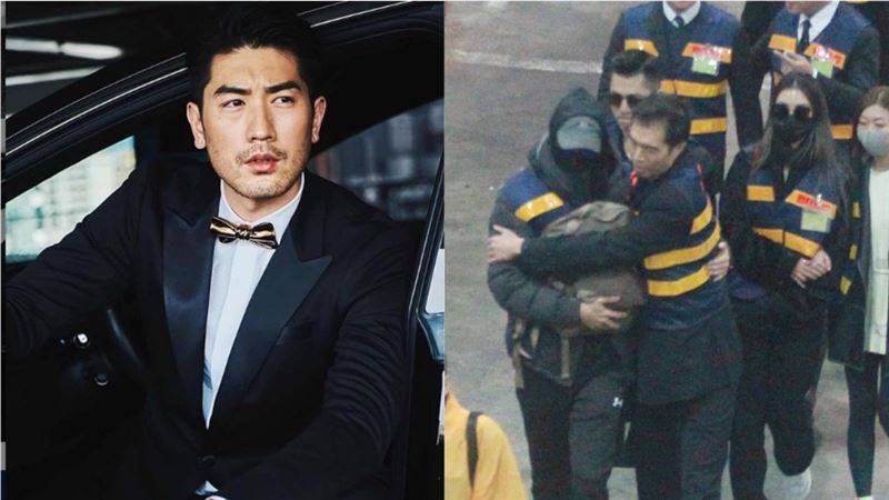 陪弟回家！高以翔大哥二哥緊相擁不捨