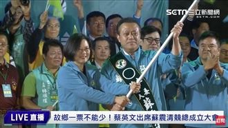 蔡英文回故鄉輔選：為了台灣要團結