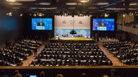 聯合國氣候峰會在波昂舉行聯合國氣候變化框架公約第23次締約方會議，6日在德國波昂開幕，預計進行到17日。（德國聯邦環境部提供）中央社記者林育立柏林傳真　106年11月10日