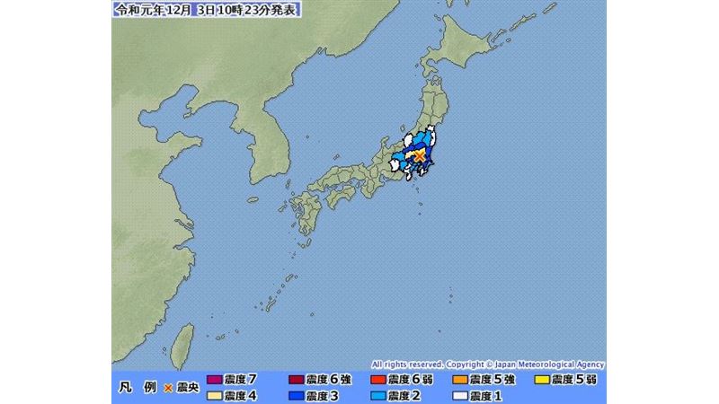 日本地震　茨城縣核能設施未傳異常