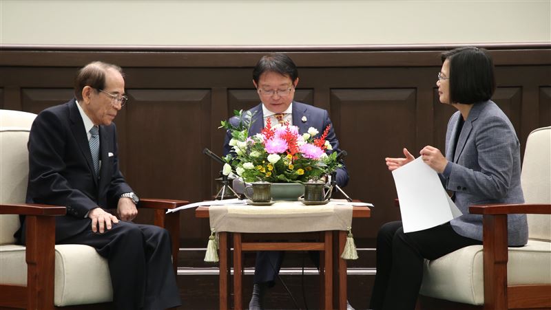 蔡：台日談CPTPP　現在正是時機