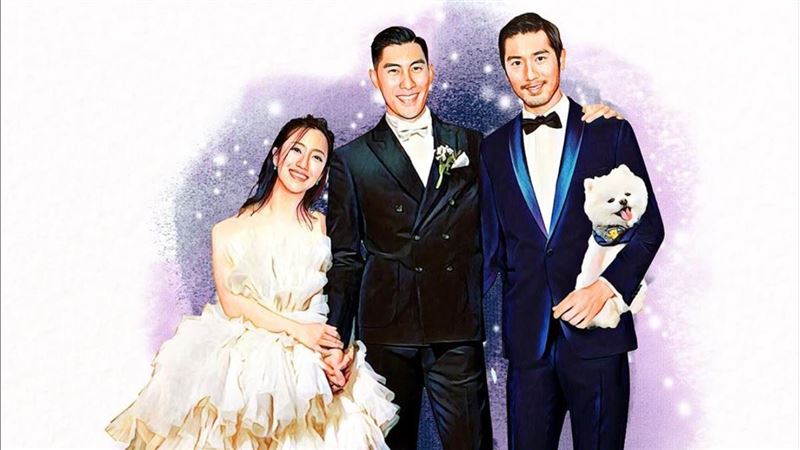 圓夢了！高以翔攜愛狗與毛加恩同框