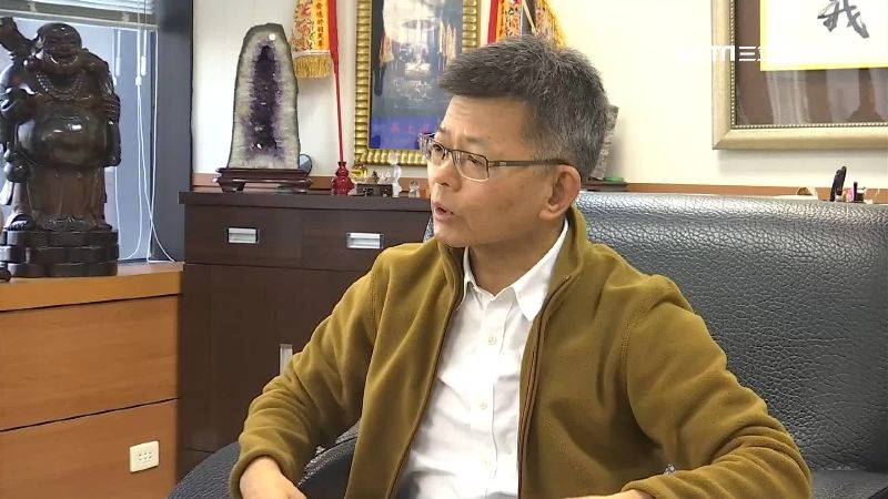高雄縣前縣長楊秋興淡出政壇後,搖身一變成為建商,盡情發揮自己的土木專業。(圖/翻攝畫面)