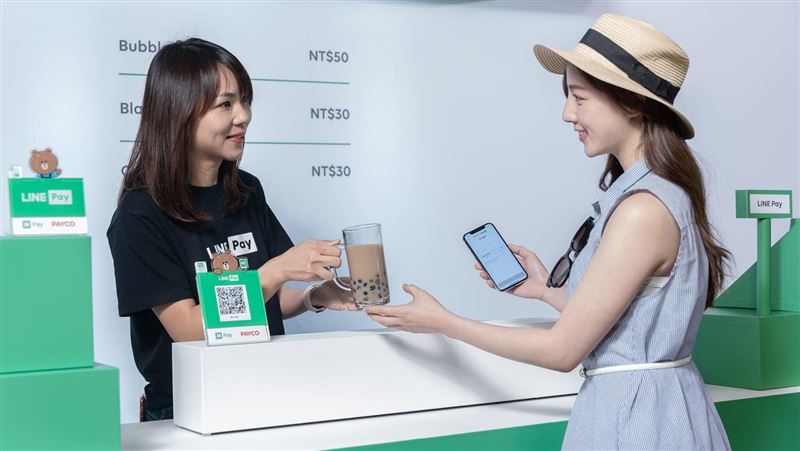 出國能用！LINE Pay嗶日韓泰
