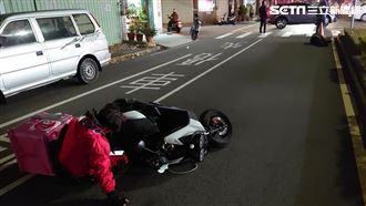 外送員撞昏人不關心　竟忙著完成訂單