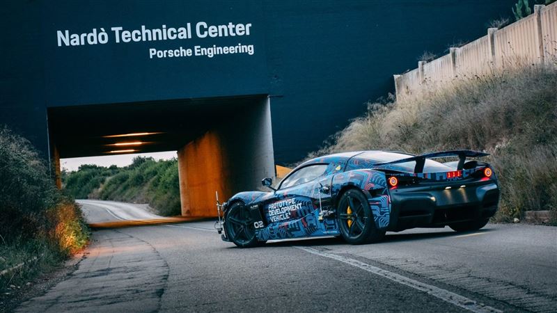 啟動測試　Rimac純電超跑再曝光