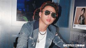 歌手葉璦菱兒子ØZI/OZI(記者邱榮吉攝影)
