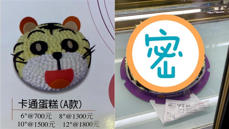 開箱巧虎蛋糕驚見「死魚眼+香腸嘴」