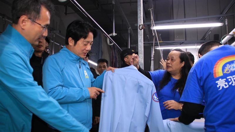 解洗衣庇護工場困境　賴清德這樣建議
