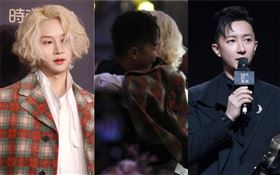  「Super Junior」/韓庚/金希澈/重逢/擁抱。新浪微博