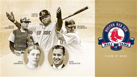 ▲紅襪名人堂將表揚5人。（圖／翻攝自推特）