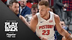 ▲葛里芬（Blake Griffin）上場24分鐘拿到24分。（圖／翻攝自推特）