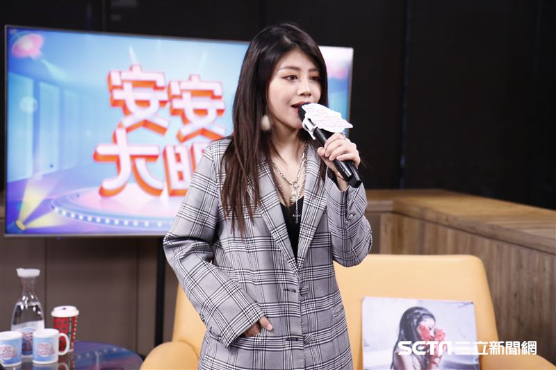 林吟蔚安安大明星。（圖/記者林聖凱攝影）