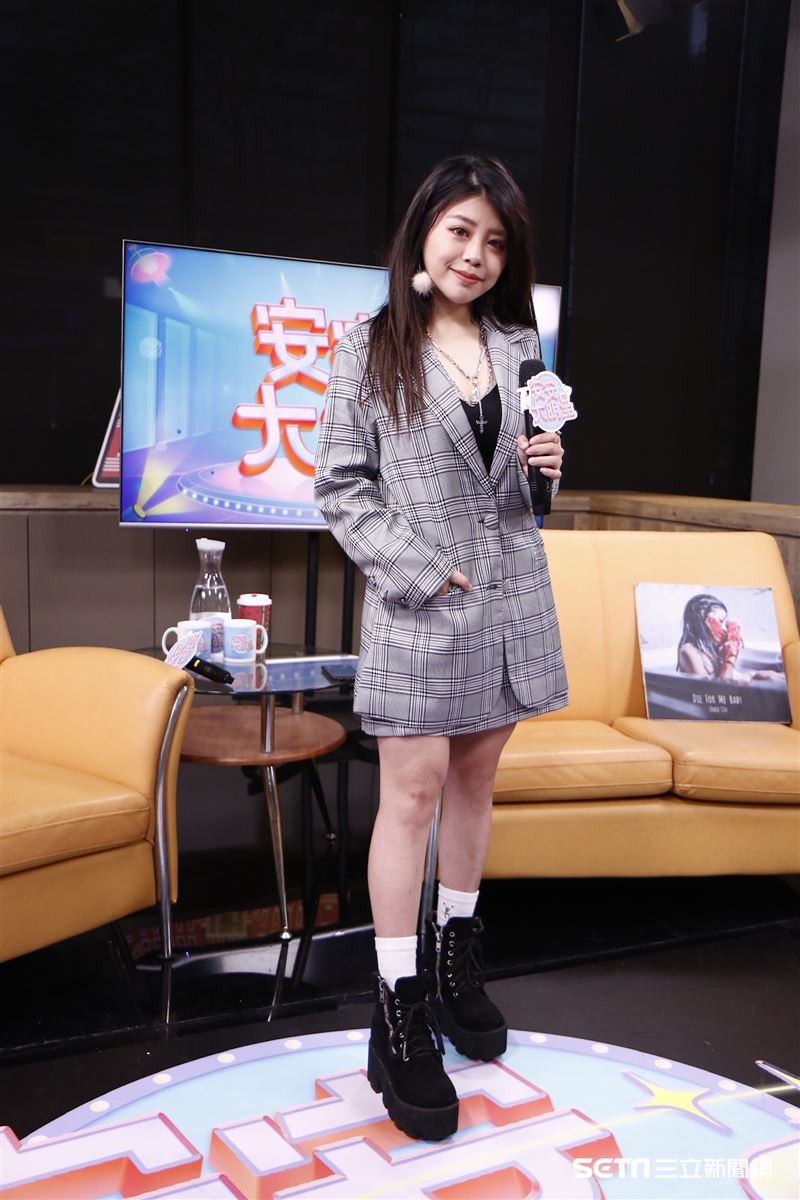 林吟蔚安安大明星。（圖/記者林聖凱攝影）