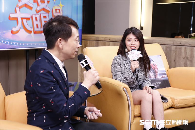 林吟蔚安安大明星。（圖/記者林聖凱攝影）