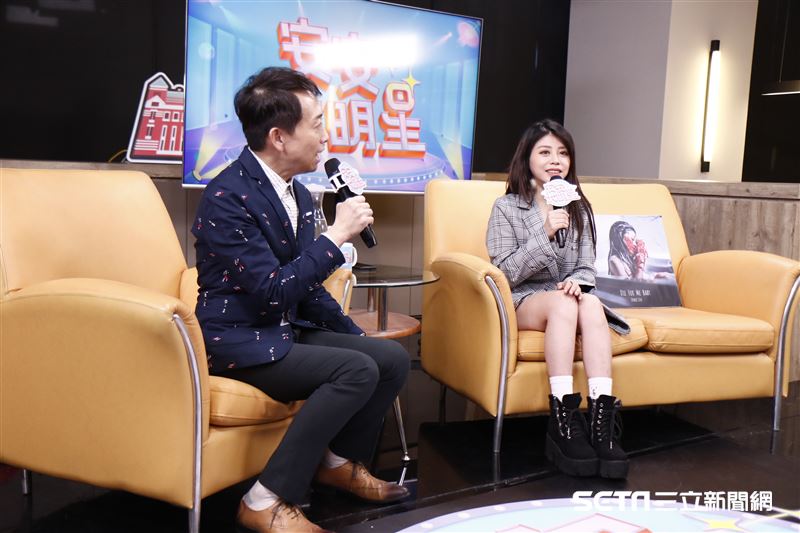 林吟蔚安安大明星。（圖/記者林聖凱攝影）