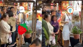 基隆,泡泡冰,攤位,正妹,店員,身材,美腿,老司機　圖／翻攝加藤軍路邊隨手拍