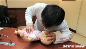 見即時有效的兒童心肺復甦術可增加救活率高達一倍。（圖／記者楊晴雯攝）