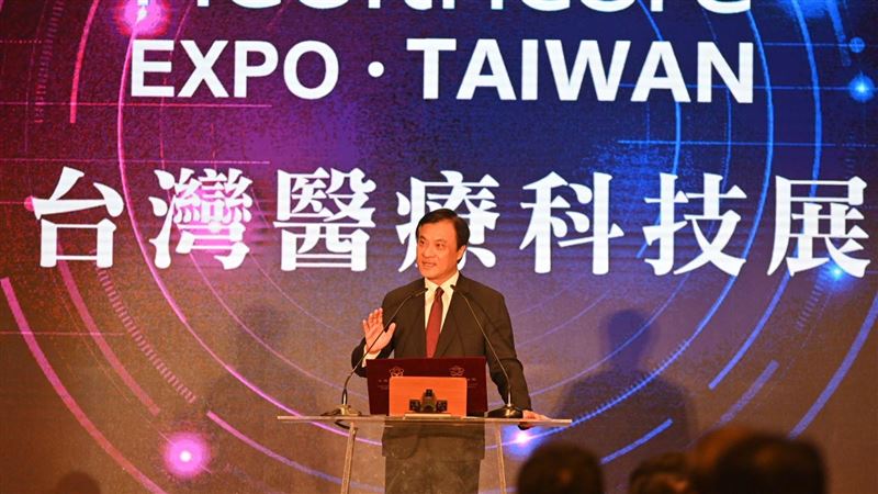 台灣醫療科技展！蘇嘉全一句話嗨翻了