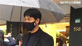 藍鈞天現身弔唁高以翔（圖／記者劉秀敏攝影）