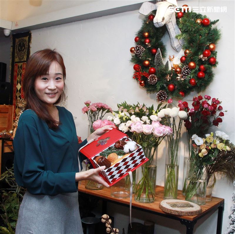 李宛儒居樂堂甜舖精緻甜點。（記者邱榮吉/攝影）