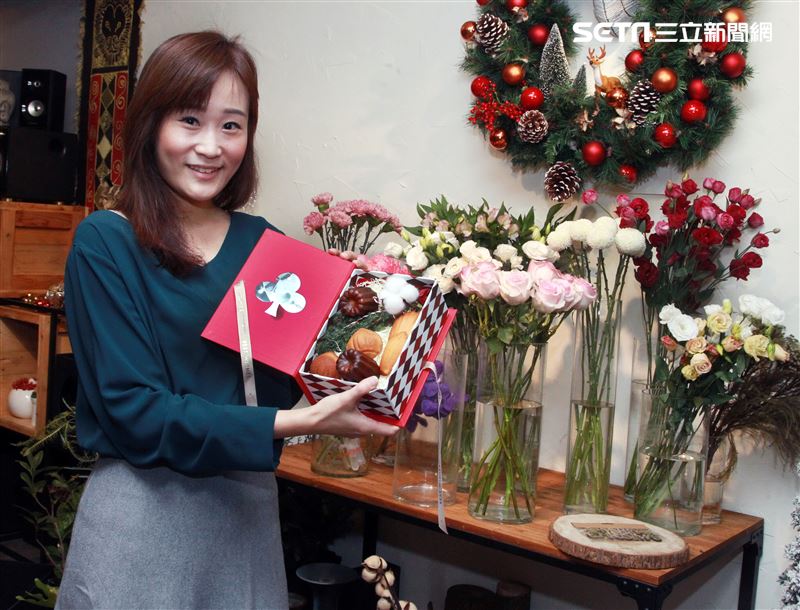 李宛儒居樂堂甜舖精緻甜點。（記者邱榮吉/攝影）